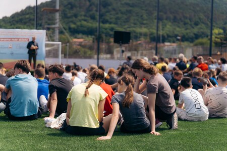 Odprtje Atletskega stadiona v Sežani; Foto: XOD